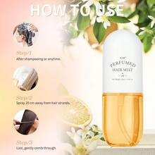 35ml Caramel Amber Alluring Hair Fragrance Mist - Long-Lasting Scent, Lightweight Non-Greasy, Nourishing, Fresh & Sweet With Warm Floral Notes - Perfect Gift For Dates, Parties And Everyday Use - Multi Scents - View 7