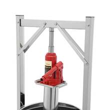 kangten Stainless Steel Hydraulic Jack Press Extractor, Heavy-Duty Fruit Wine Press Hand Juice Squeezer - Übersicht 3