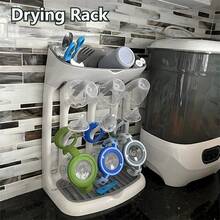 Baby Bottle Drying Rack, Convenient Drying Rack, Bottle Holder, Cup Hanging And Drying Rack, Baby Cup Drying Stand, Draining Rack, Baby Cup Holder, Children's Cup Storage Rack - Multicolor - View 8