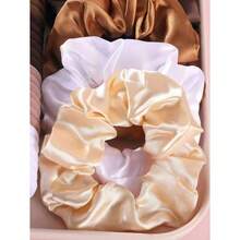 NEW1159pcs/Set Basic Fashion Hair Accessories Kit: Includes Satin Scrunchies For Elegant Slouchy Styles Multi-Color Hair Ties And Practical Styling Tools Like Comb - Suitable For Girls And Women Satisfying Daily Needs. Easy To Create Simple Ponytails Fancy Buns Or Creative Hairstyles Practical And Useful! School Stuff Gifts Hair Bobbles Hair Bands Head Accessories - 彩色 - 查看 4