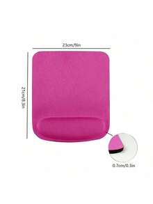 1pc Square Office Wrist Rest Mouse Pad - View 2