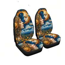 Printed Car Seat Covers, Multiple Designs Available - Sun Woman - View 16