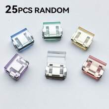 2/4/5/6/10/12/15/20/25/30/35/50个装隐形裤腿缩短夹，防止裤子拖地，无需缝纫的隐藏式腿部闭合装置，防止裤子拖到地上 - 彩色 - 查看 18