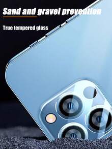4pcs Camera Lens Protector, Made Of High-Hardness Tempered Glass, Anti-Fall, Anti-Scratch, Easy To Install, Fit Tightly, Compatible With IPhone 11/12/13/14/15/16/17 Series - Clear - View 3