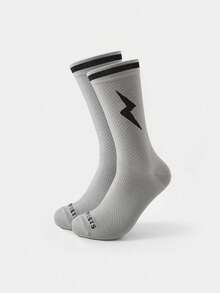 1双/2双/3双/4双装男女通用骑行袜，适合所有户外运动，四季皆宜的压缩袜 - 彩色 - 查看 7