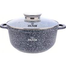 Olla cerámica-mármol de 6,8 L, esencial para la cocina - Ver 1