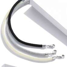 BAMOER 925 Pure Silver Red Lucky Bracelet, Original Base Model European Women's Adjustable Design (16-21cm) - Perfect For Girl's Birthday Gifts & Daily Wear Women's Jewelry - Multicolor - View 8