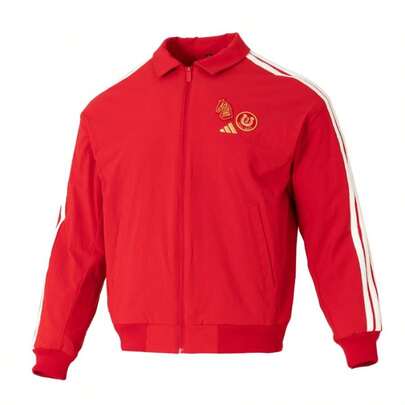 Adidas Men's Jacket/Coat, NYR 3S WV JKT, Comfortable Daily Casual Sports Jacket KE4059