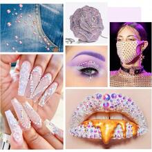 adornos de uñas - Negro - Ver 1