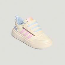 Adidas 女童 PARK ST AC C 休闲低帮运动鞋 KI4109 - 藍白色 - 查看 3