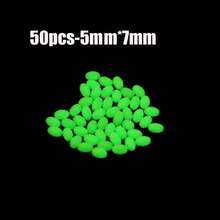 Glow-In-The-Dark Fishing Beads, Luminous Soft Bait, Sea Fishing Lure Accessories - Multicolor - View 11
