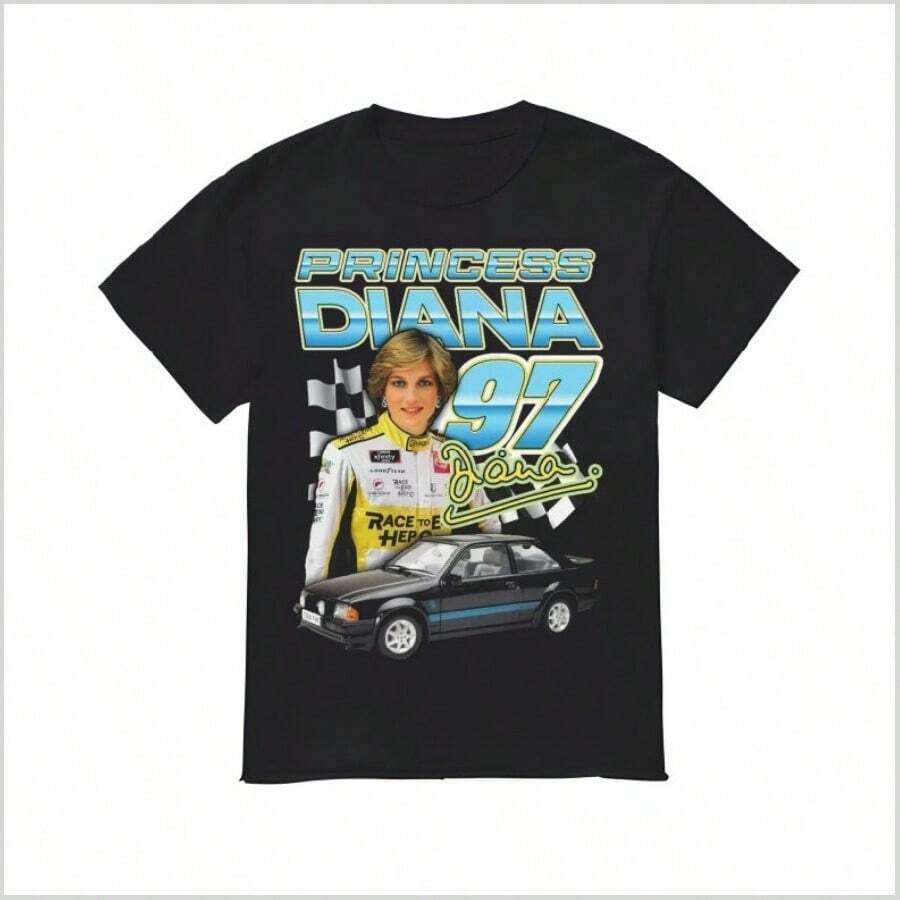 Camiseta De La Princesa Diana #97 - Black - View 1