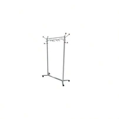 Sturdy Strong Coat Rack On Wheels For Home Shop Heavy Duty Clothes Rail Stand