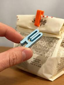 5/10/20pcs Lightweight Plastic Food Clips, Suitable For Kitchen - Multicolor - View 4