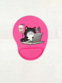Alas Mouse Penopang Pergelangan Tangan Ergonomis dengan Desain Pola Kucing Lucu, Bantalan Penopang Pergelangan Tangan EVA Ergonomis, Alas Mouse Busa Memori Anti Selip, Alas Anti Selip yang Nyaman, Alas Mouse Nyaman dengan Penopang Pergelangan Tangan yang Halus, Penopang Meja yang Nyaman dan Ramah Kulit, Pelindung Meja, Cocok untuk Bermain Game, Kantor, Komputer, Laptop, Penggunaan di Rumah, Suvenir Musim Wisuda, Hadiah Sempurna untuk Hari Valentine, Hari Ibu, Kembali ke Sekolah, Musim Semi - View 12