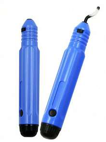 1pc Burr Scraper Blade, Trimming Knife, Deburring Notch, Internal Hole Scraper, Metal Chamfering Tool, Portable And Easy To Carry, Fixed Handle, Plastic Folding Knife, Deburring Tool, Trimming Device Tool, Metal Edging Tool - Manual Trimmer - View 6