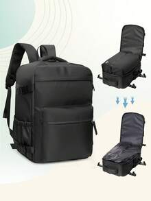 Myco Large Travel Backpack Bag For Women Men,Carry On Backpack,17 Inch Laptop Business Work Waterproof Backpack With Laptop Compartment,Person Item Flight Approved,Travel Laptop Backpack, Extra Large Backpacks, Flight Approved Daypack, Business Bag,Travel Bagbackpack For Schoolp For Men Women,Back Pack - Rectangle - View 2