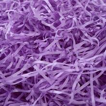 Papel triturado de diferentes pesos, caja de caramelos, tiras de papel de rafia, relleno para cajas de regalo, rafia suelta - 8 #Morado oscuro - Ver 4