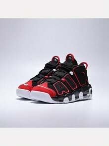 青少年款 NIKE AIR MORE UPTEMPO (GS) 休闲中帮运动鞋 FB1344-001 - 黑色 - 查看 5