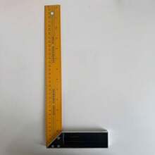 Metal Carpenter's Square, L-Shape Frame Right Angle Ruler, Durable Steel Square Tool Suitable For Woodworking And Frame Making - A - View 4