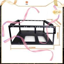 E02 Stackable Open Air Test Bench DIY PC Chassis Fits ATX EATX X79 X99 Mobo From Ddfo - View 7