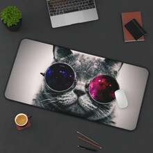 Cool Cat High Definition Educational Office  Decor Desk At Ousepad - Rectangle - View 6
