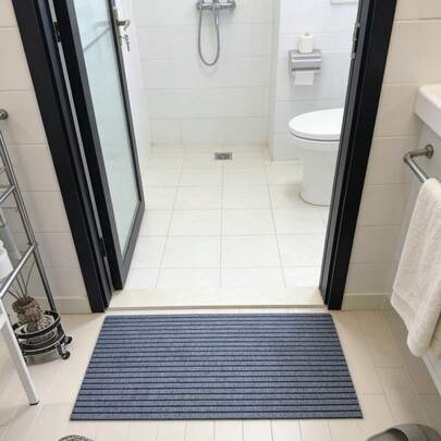 1pc Entrance, Kitchen, Bathroom, Hallway, Balcony Anti-Slip, Anti-Oil, Anti-Stain, Water-Absorbent, Easy-To-Clean Mat