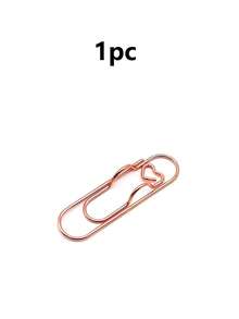 3Pcs Simple Practical Silver Stainless Steel Multifunctional Metal Clip Set High Quality Stainless Steel With Pen Clip, Bracket & Suspension Function Office School Student Stationery Document Organizer For Back To School Graduation Season New Year Valentine's Day - Multicolor - View 12