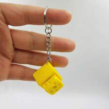 超萌减压芝士机械键盘钥匙扣，办公减压键盘挂件，青少年减压挂件，送朋友，轻松减压 - 彩色 - 查看 5