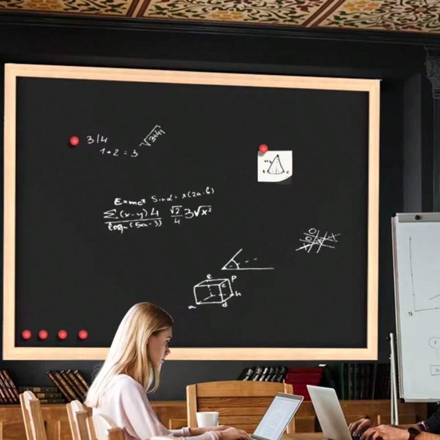 Magnetic Drawing Board, Magnetic Erasable Blackboard - 1PC - View 1