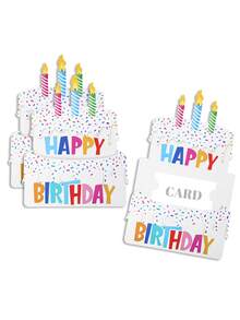 3pcs Colorful Glitter Birthday Money Holders, Happy Birthday Cash Gift Envelopes,Birthday Party Favors,Gift Packaging Bags,Birthday Money Card,Home Decor,Table Decor,Birthday Decoration,Birthday Gift,Birthday Party Supplies - Colorful Birthday - View 4