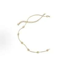 CHANEL Solid Color Design Metal Gold Necklace For Women, Gold. - 查看 3