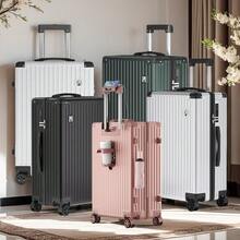 スーツケース 機内持ち込み フロントオープン 多機能 キャリーケース 軽量 カップホルダー付き スマホスタンド付き TYPE-C USBポート付き 360度回転 ワンタッチブレーキ 耐衝撃 静音 車輪 TSAロック S/Mサイズ キャリーバッグ 旅行 ビジネス 出張 - ホットピンク - チェックする 4