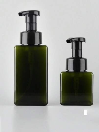 1 pieza Botella recargable con bomba para gel de ducha, detergente de lavandería, champú, loción de manos, jabón de manos, tocador de baño, dormitorio, útiles escolares