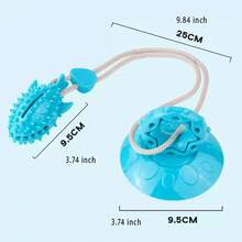 Pet Suction Cup Slippers, Chew-Resistant, Helps Consume Pet's Energy; Pet Sniffing Toys, Self-Entertainment For Dogs - Multicolor - View 7