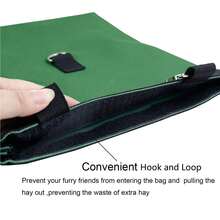 兔子干草喂食袋，仓鼠悬挂式干草袋，小型宠物干草喂食袋 - 查看 4