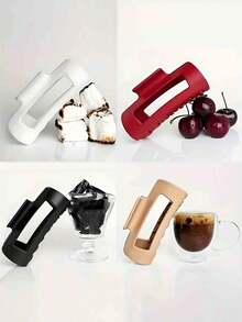 Pinza para el cabello de silicona suave, accesorio para el cabello premium antideslizante, herramienta de peinado duradera y resistente a roturas de diseño nuevo - multicolor - Ver 7