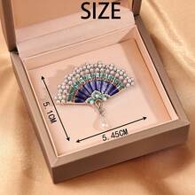 1 pieza Broche bohemio con diseño animal, elegante y adecuado para todas las estaciones - Multicolor - Ver 14