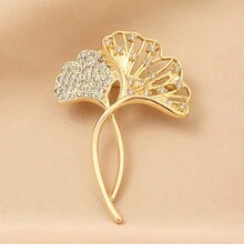 1 chiếc ghim cài áo bằng hợp kim nhôm kiểu cổ điển, họa tiết nơ, kim cương, trăng khuyết, chữ cái, paisley, ngôi sao, phù hợp cho mọi mùa. - Nhiều màu - Xem 15