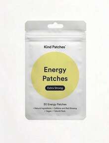 2 X Kind Patches |   Energy Patches Extra Strong |   30 Energy Patches: Natural Ingredient, Caffeine And Red Ginseng, Vegan, 1 Month Pack - 1 gói - Xem 9
