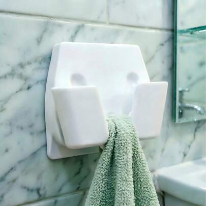 Super-Strong Adhesive No-Drill Hook For Towel And Accessory Storage Behind Doors In Dorms, Kitchens, Bathrooms, And Toilets-Heavy-Duty Door Mount With Residue- , Long-Lasting Grip, Quick Install, Flexible Versatile Gear Hook For Organizing Small Spaces, Clutter- Counters, And Easy-To-Clean Surfaces, Perfect For Home, Apartment, Studio, And Dormitory Living-Keeps Towels, Ropes, Keys, And Lightweight Gear Off The Floor