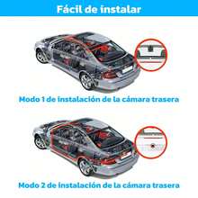 Dash Cam Dual para Coche con Cámara Frontal y Trasera 1296P Full HD Cámara para Auto Pantalla 4", Visión Gran Angular 170° - A - Ver 3