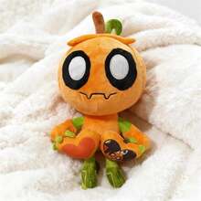 Halloween Plush Toy, Dandy's World Gourdy Stuffed Animal, Pumpkin With Heart Holding Doll, Kawaii Collectible Figure - 黃色 - 查看 5