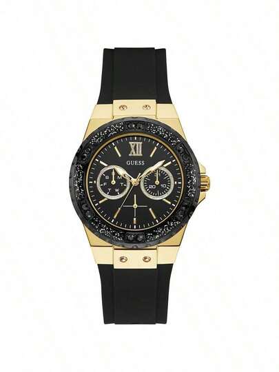 Guess Damkvartsklocka, lämplig för kvinnors vardags- och festkläder