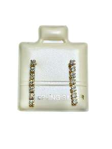 Amaris Women Stud Earrings - 銀色 - 查看 1