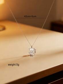 suteyi 18K Gold Plated Koala Pendant Necklace, Stainless Steel Animal Charm - Multicolor - View 4