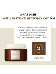 SKIN1004 马达加斯加积雪草益生菌滋养霜 50ml，柔滑珍珠质地，轻盈乳霜，清凉舒缓，水润防护，24小时保湿，术后肌肤护理，妆前打底，干燥气候肌肤救星，舒缓压力，韩妆，韩国彩妆，50毫升/1.69液体盎司 - CENTELLA PROBIO-CICA ENRICH CREAM - 查看 3