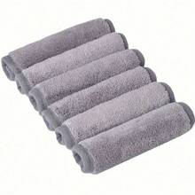 3/5pcs Set Soft Ultra-Fine Fiber Facial , Makeup Remover Cloths, With Hanging Loop, Gentle On Skin, Washable & Reusable - Multicolor - View 4