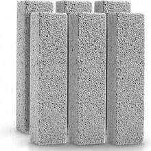 Bộ cọ vệ sinh bằng đá bọt 6/3/1 món, khử trùng mạnh mẽ, loại bỏ vết ố vàng, cặn vôi và vết bẩn, cọ toilet, thích hợp cho phòng tắm, nhà bếp, bồn rửa và hồ bơi. - đá bọt - Xem 1