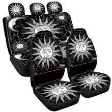 Printed Car Seat Covers, Multiple Designs Available - Sun Woman - View 13